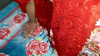 I'm thrilled watching new Indian wife fucked every wild style