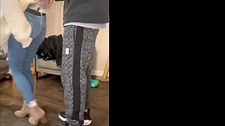 Girl Super Wedgie Pulls Hard in Sexy Compilation 8