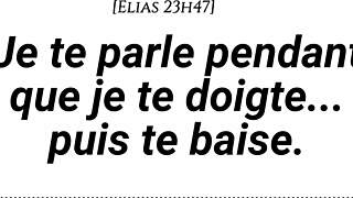 my voice fingers hips tease you asleep then hard instructions wake you