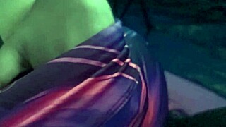 ripping clothes fucking hot latina stepsis in camping tent!