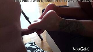 wanna cum all over camilla's cute feet like this?