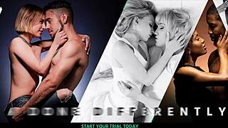 busty lesbians dive deep tongue-fucking my wet pussy in face-sitting frenzy!