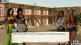 Step-sister swallows my thick creampie load deep