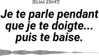 my voice fingers hips tease you asleep then hard instructions wake you