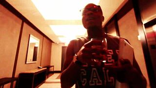 Pawg pale skin slams dark dick wildly