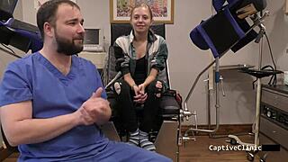 corporate slave ava siren gaped fucked humiliated in latex gloves backstage bdsm