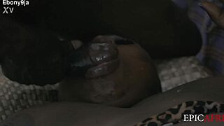 Ebony Babe's Shaved Pussy Sucked Before Monster Cock Creampie Trailer!