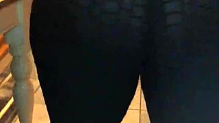 big booty wife shakes ass then bounces on cock hard