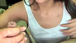 Heart Racing As Cute 18yo Asian Sucks Massive White Cock Doggy Style