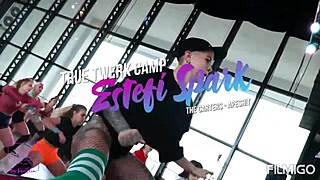 Tina twerks her massive black ass like a total pro