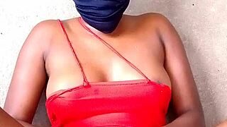 that hairy beaver spreads wide in solo tease