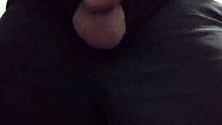 She sucks licks my huge cock now