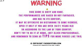 Skinny Yessica Bunny and Helen Star bare big tits asses nude