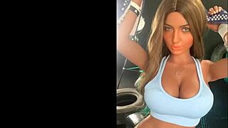 wanna fuck this blonde asian sex doll's tight pussy and boobs?