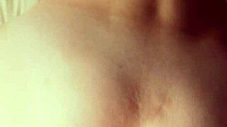 Naughty Brunette Babe's Ass Filled with Creampie Riding Hard