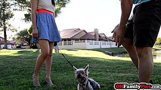 Did horny Alex More swallow that huge cock before rough pussy pounding?