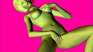 cyberpunk stunner in lingerie awaits your gaze