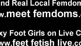 Her feet dangle so temptingly i can't resist