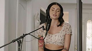 Queenie sateen savors charlotte sins' tattooed curves