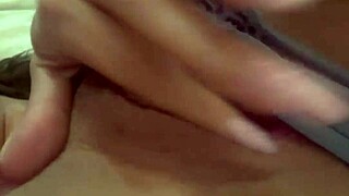 Rossmexicana masturbates sexy lingerie dildo toy play