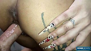 i bend over as roxy lips to take lil endi's massive cock deep in pov