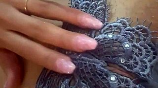 Rossmexicana masturbates sexy lingerie dildo toy play