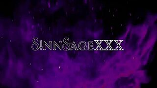 Watch sinn sage strip shorts and toy her wet pussy lips