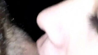 loren drops to her knees sucking me off in florida heat