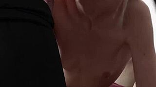 Candie Cross's Pigtail Skirt Begs for Rough Cock Domination and Deep Face Fucking