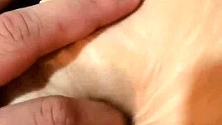 her deep navel begs for curious fingers massage