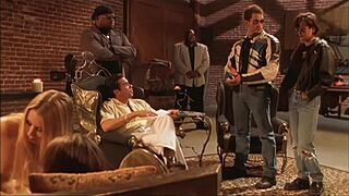 Mommy Milf Flashes Ass And Tits In Fishnets!