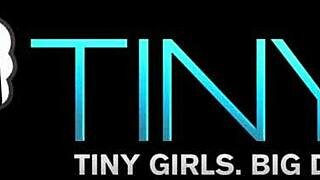 petite fitness spinner rides monster cock doggystyle for creampie gains