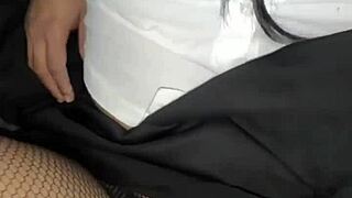 Otaku chica's tight ass moans loud! 🍑🔥