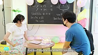 Tuition teacher, wanna learn hardcore lessons from this teen slut?