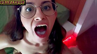 halloween priest cosplay babe sucks cock swallows cum in exorcism parody pov 😈💦👻