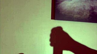 Silhouette daddy's muscular bodybuilder frame delivers slow deep dominant dirty talk monster cock