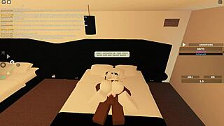 131 Roblox Whore Rides Bent Over Doggystyle Big Black Cock Monster Cum Rough Wet Tits