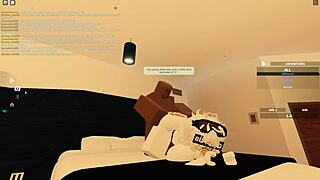 131 Roblox Whore Rides Bent Over Doggystyle Big Black Cock Monster Cum Rough Wet Tits