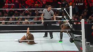 nikki bella clashes with naomi in brutal extreme rules 2015 showdown