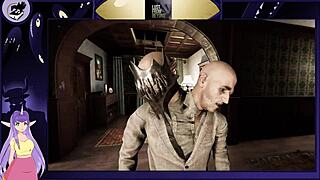 Muscular Big-Tits Brunette Bodybuilder Lust Game!