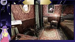 Muscular Big-Tits Brunette Bodybuilder Lust Game!