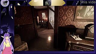 Muscular Big-Tits Brunette Bodybuilder Lust Game!