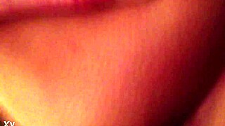 fucking my blonde girlfriend's dripping wet pussy with friend watching