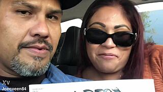 hottest amateur latina milf couple joequeen84 fucks wildly