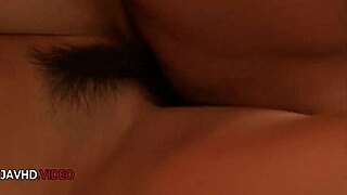 hey this asian babe's blowjob turns into a wild hairy creampie bang