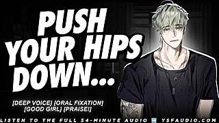 Step-brother forces you to suck his throbbing dick with moans