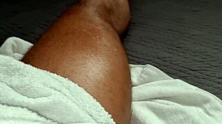 guy jerks huge hard cock to intense orgasm pov closeup