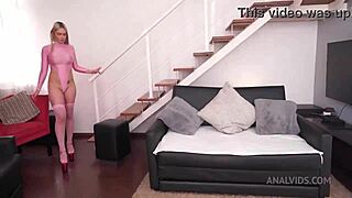 Blonde Brazilian Vivian Lola Craves Four Huge Monster Cocks