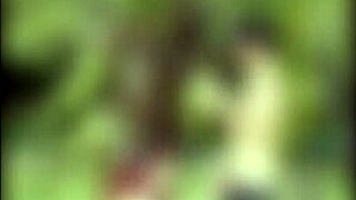 delicious 18+ latina slurps huge cock outdoors like a slut!