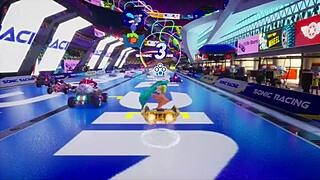 extra thicc brazilian miku dashes through sonic racing worlds